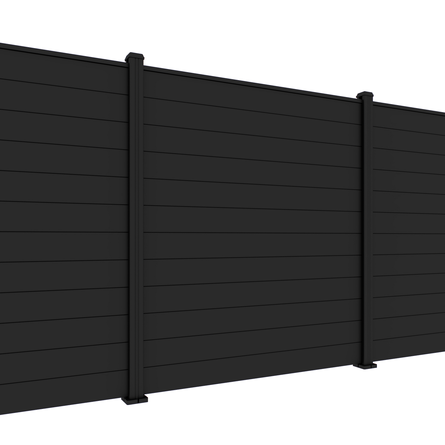 180cm Aluminium Fence Panel Kit With Post